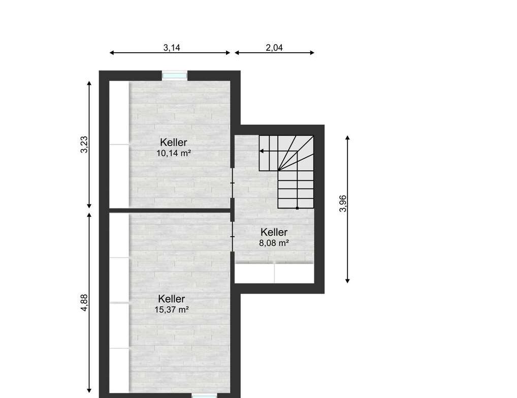Grundriss Keller
