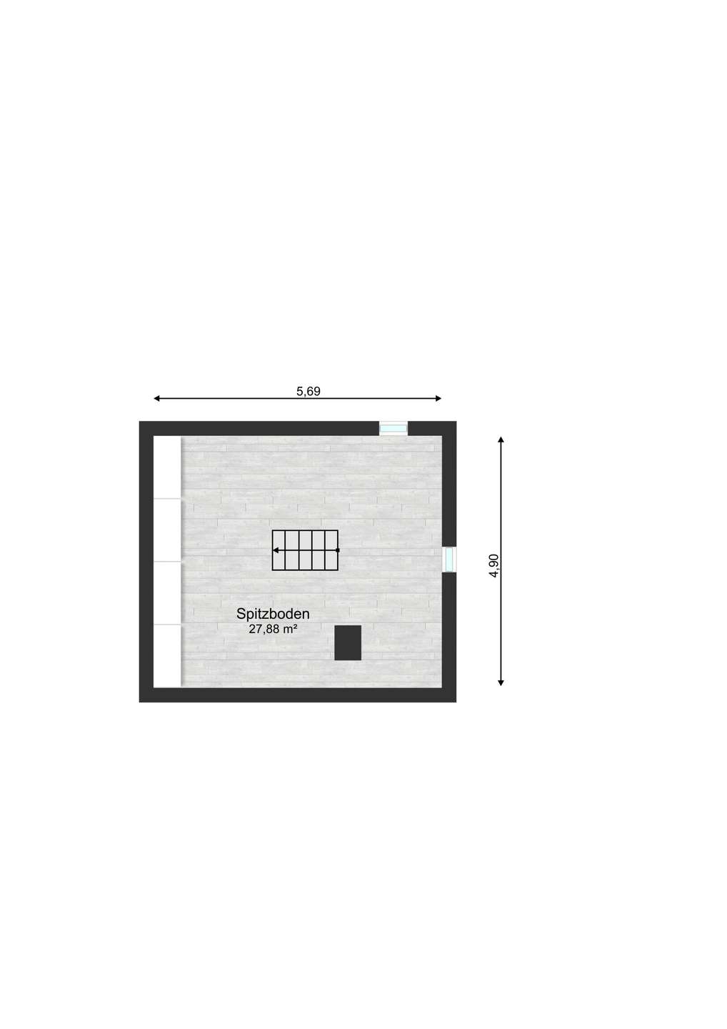 Grundriss DG