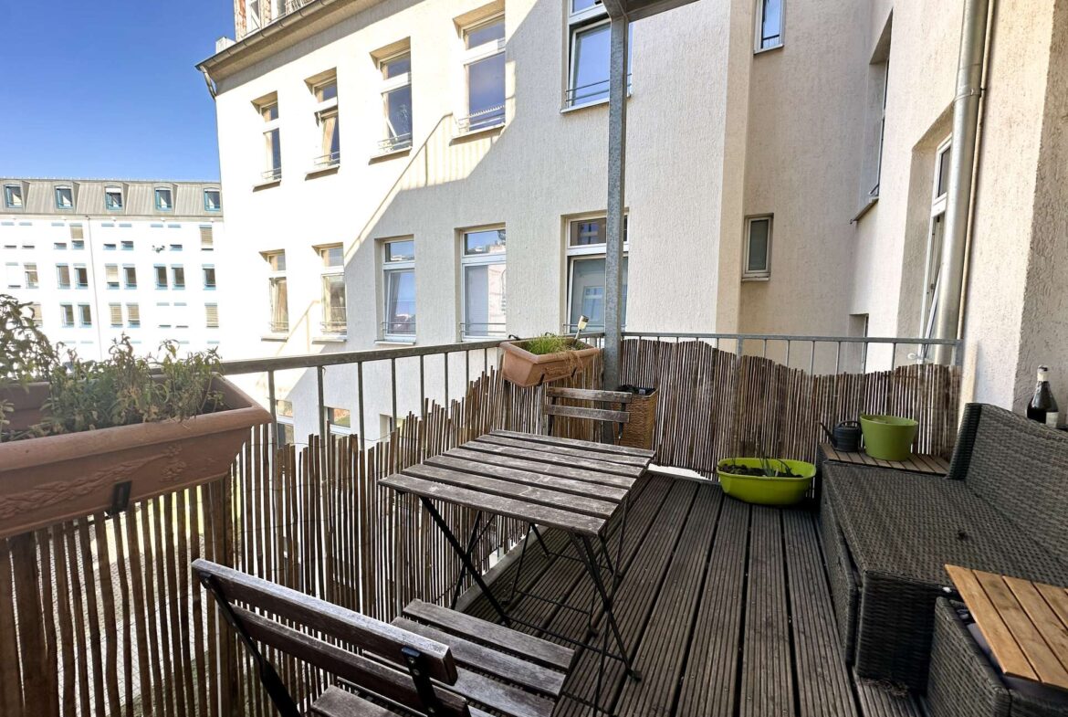 Schöner Balkon