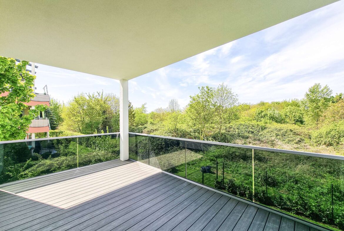 Großer Balkon