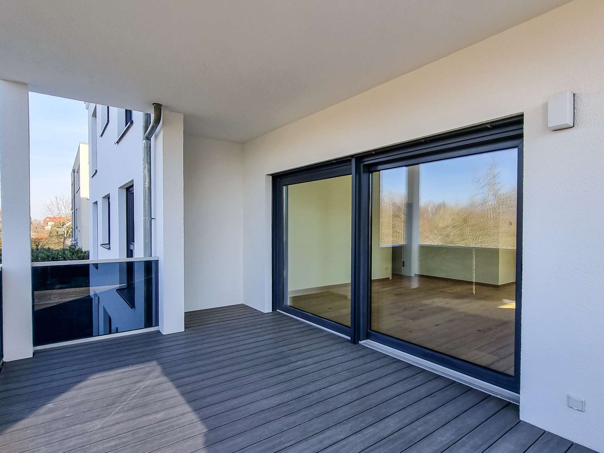 Großer Balkon