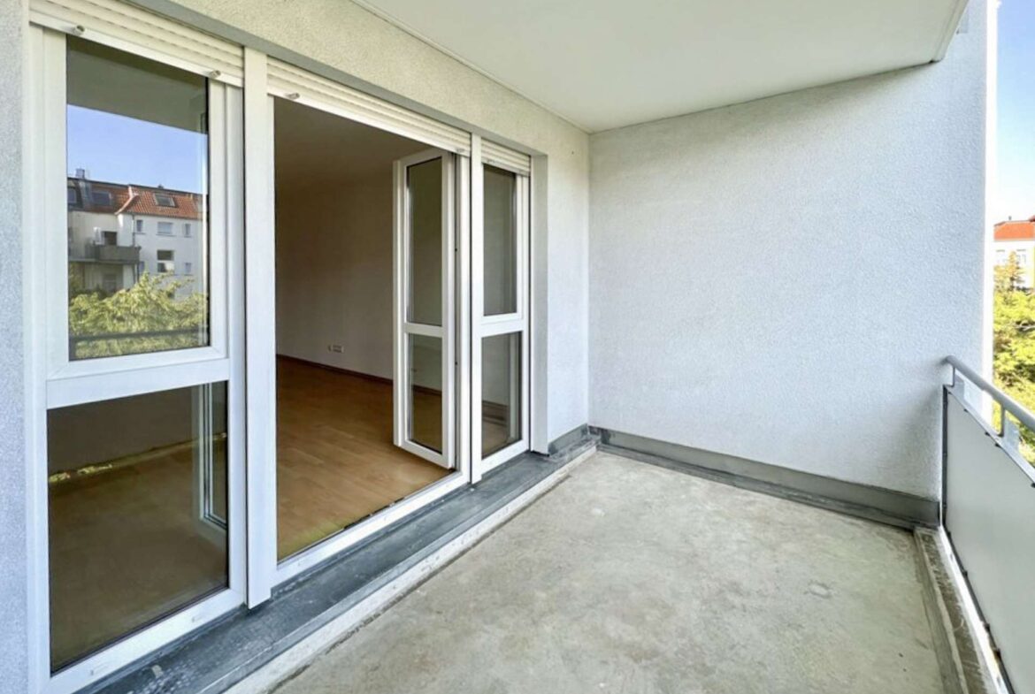 Balkon Vergleichswohnung