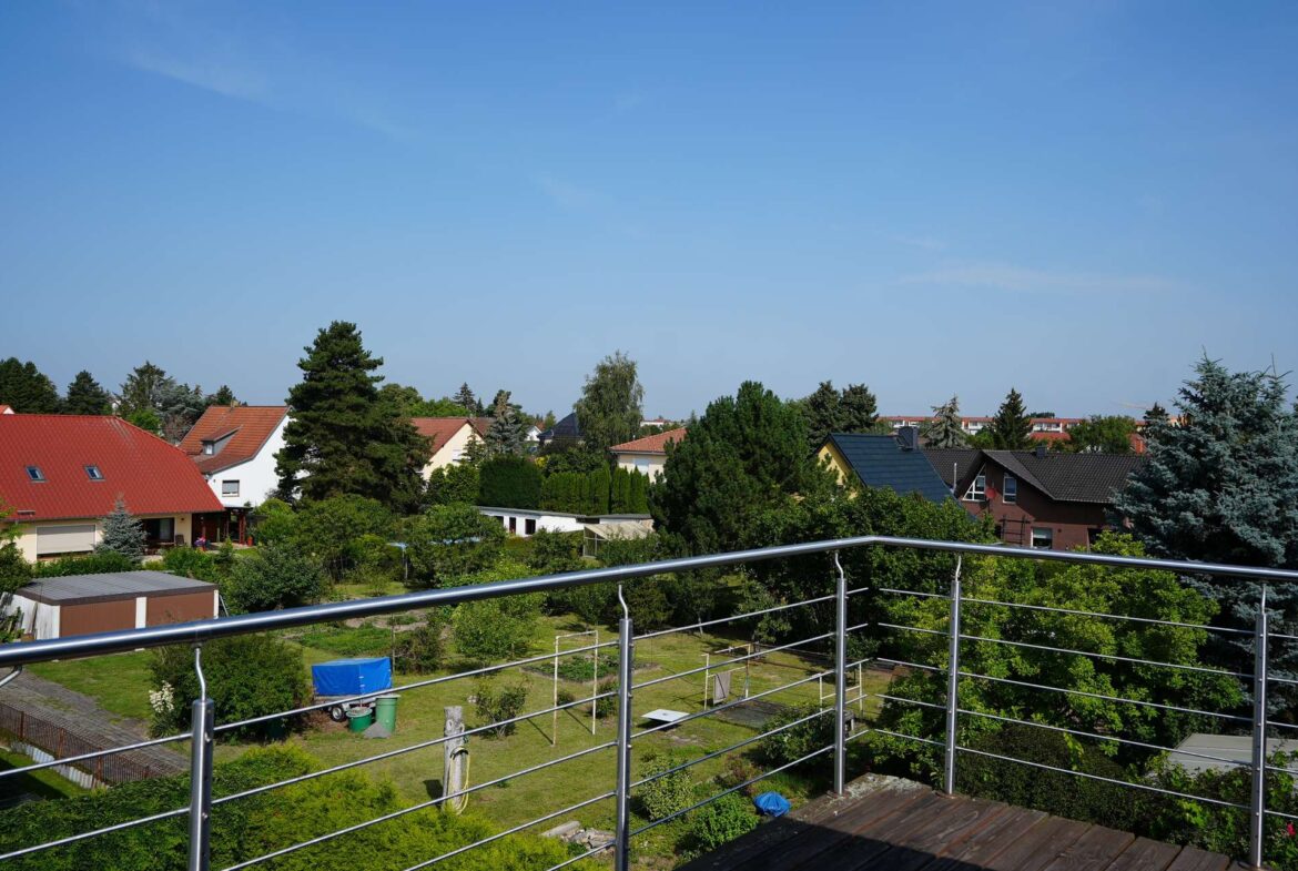 Ausblick von der Dachterrasse