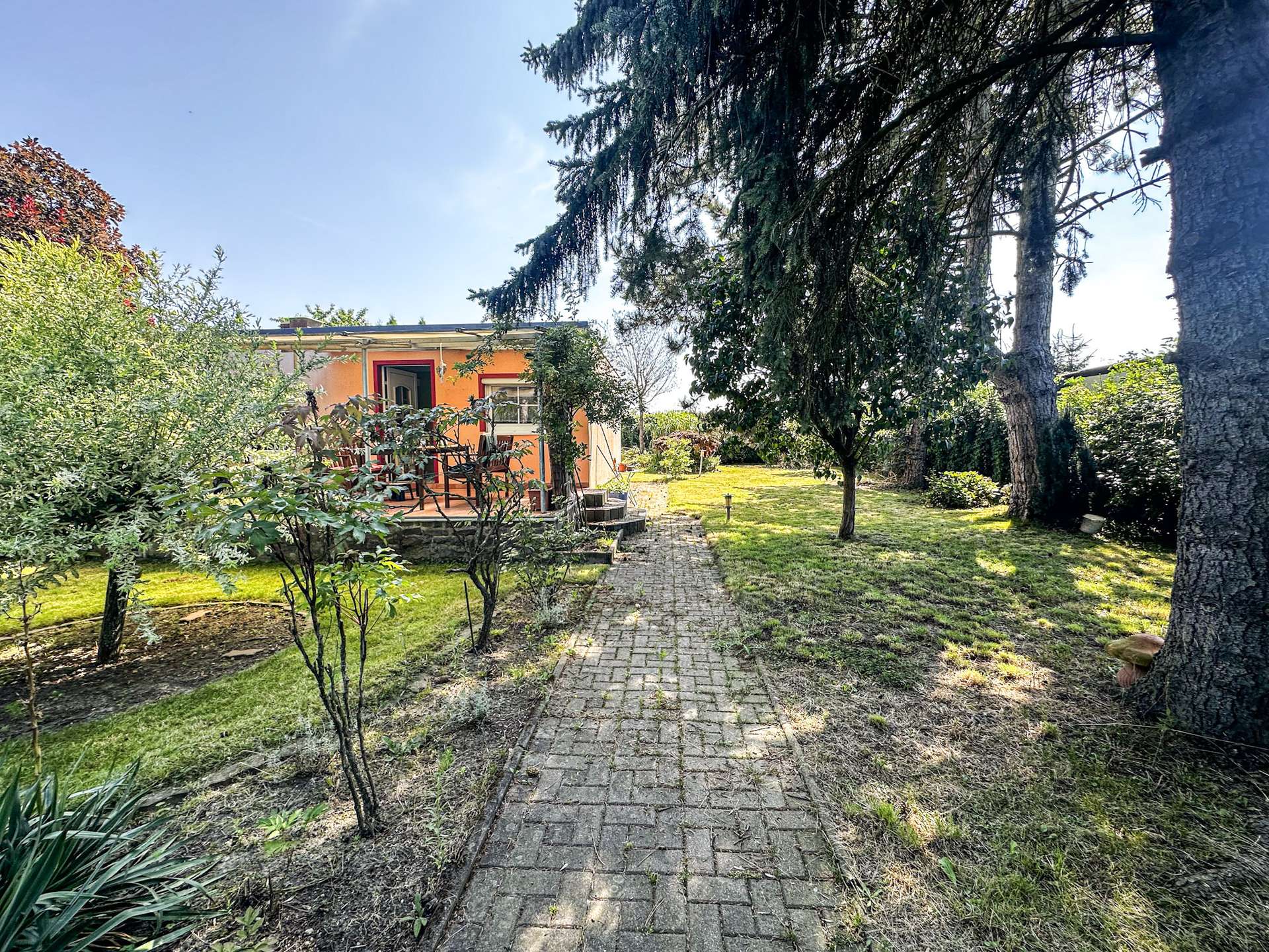 Weg zum Haus