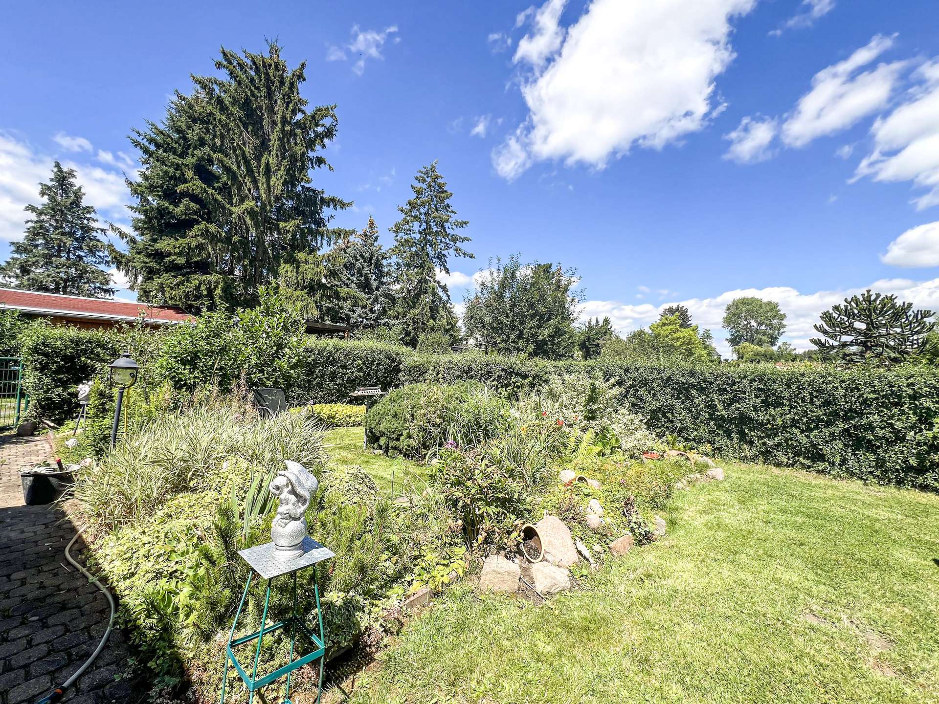 Blick von der Terrasse aus