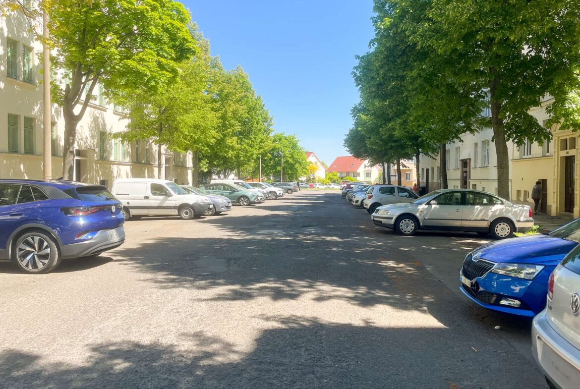 Blick zur Straße