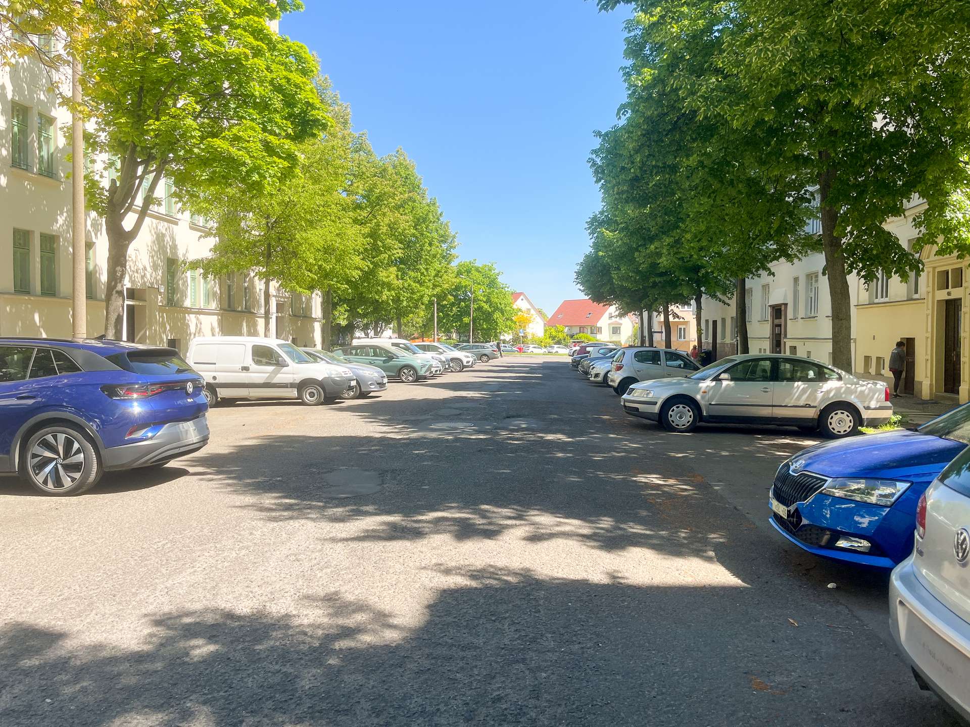 Blick zur Straße