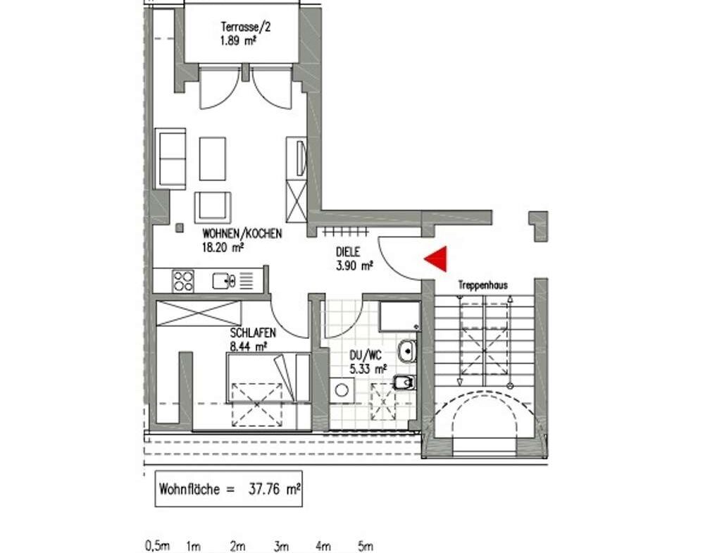 Grundriss DG links