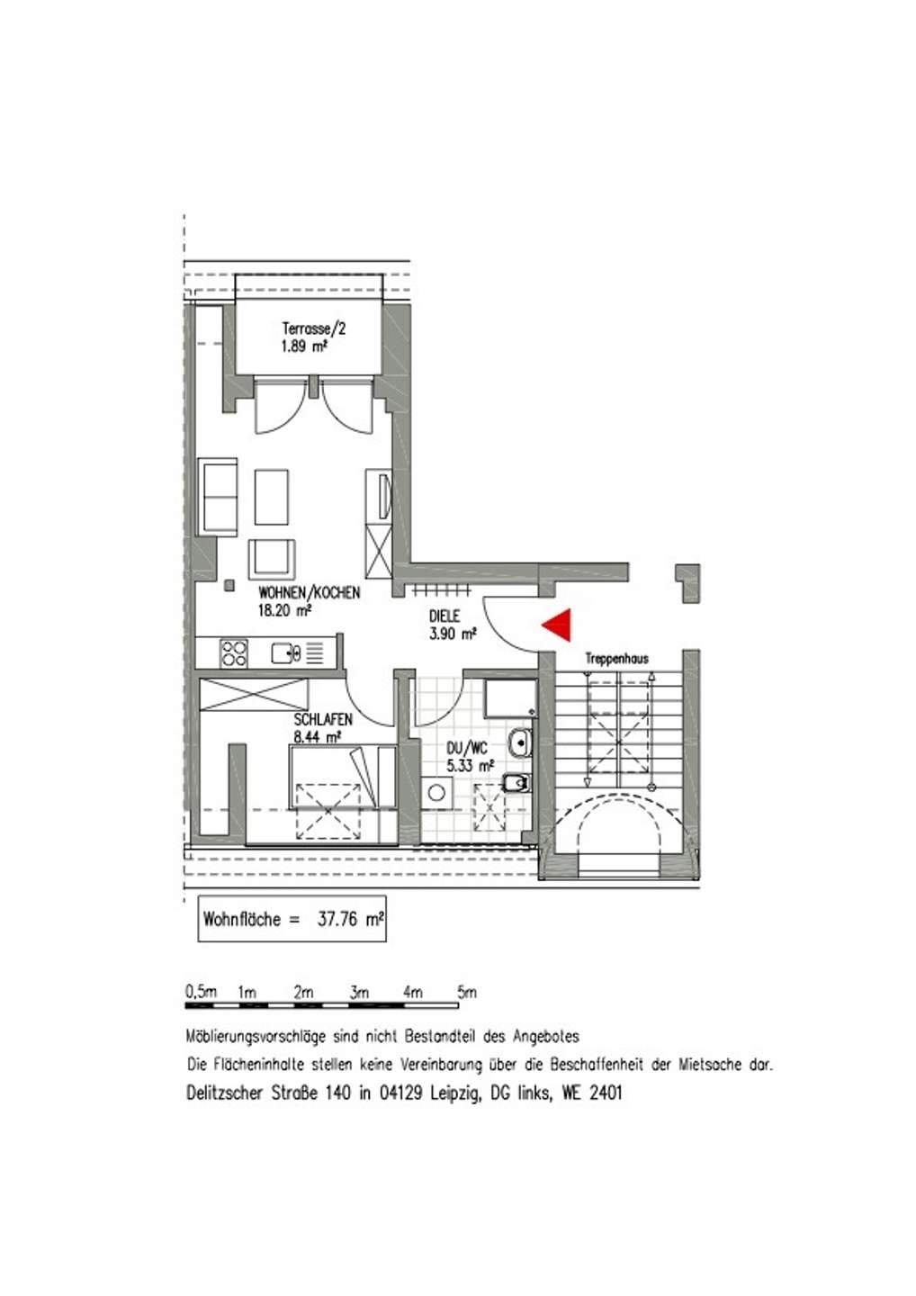 Grundriss DG links