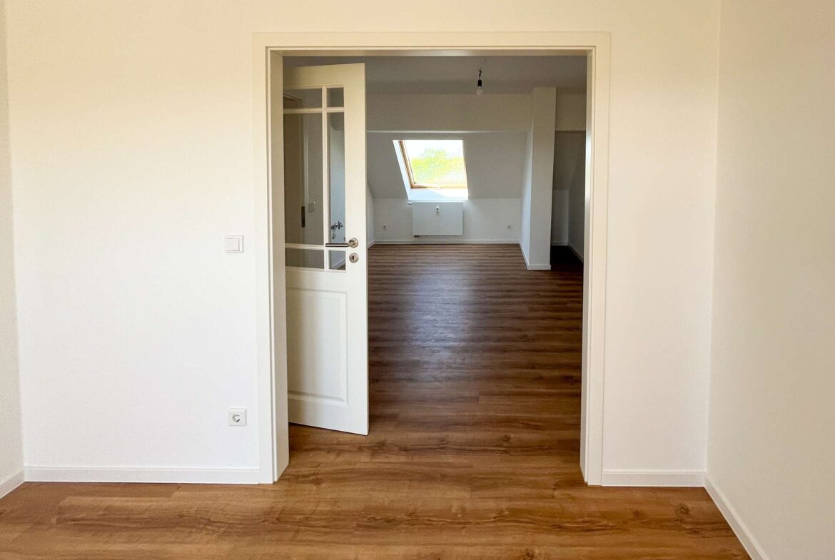Blick vom Wohnzimmer