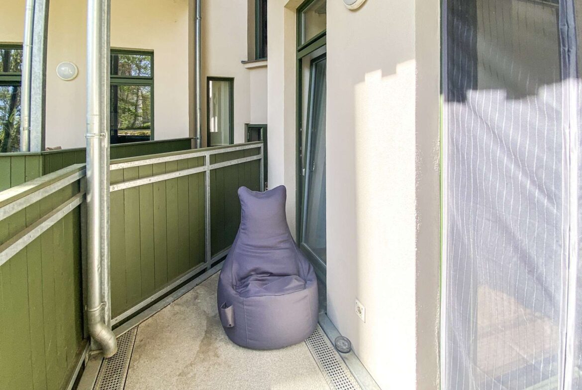 Balkon nach Süden