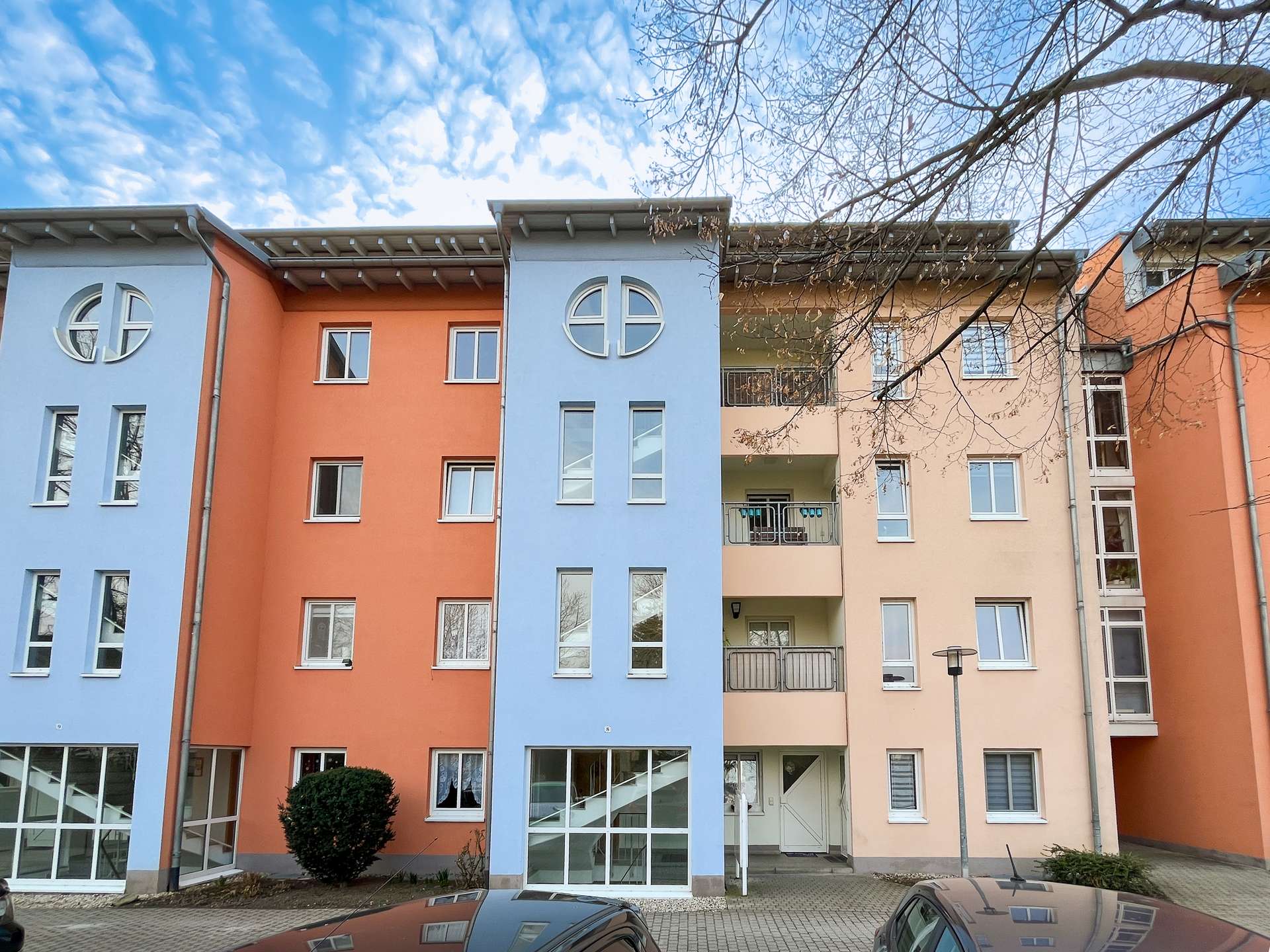 Frontansicht Haus