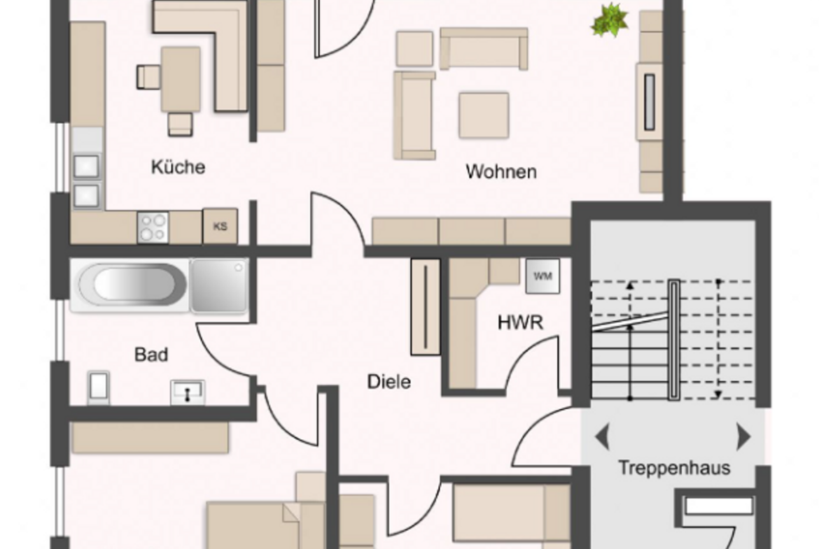 Grundriss Erdgeschoss