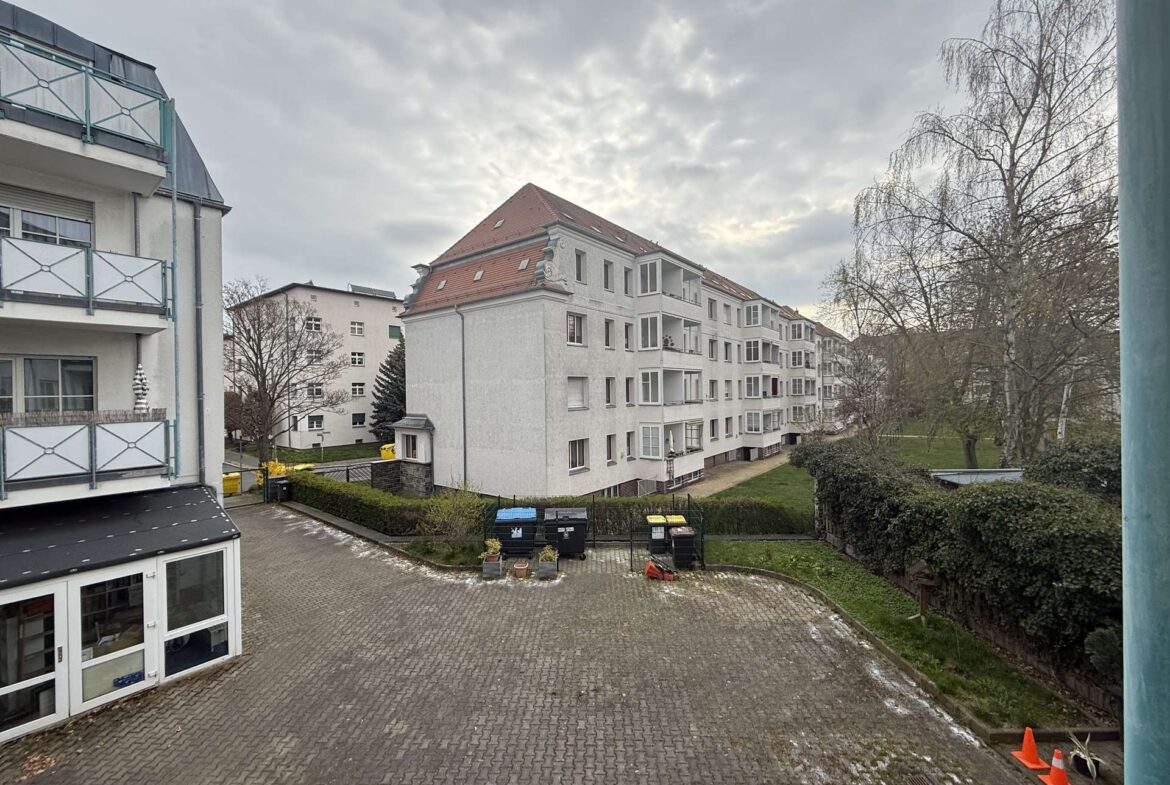 Ausblick in den Innenhof