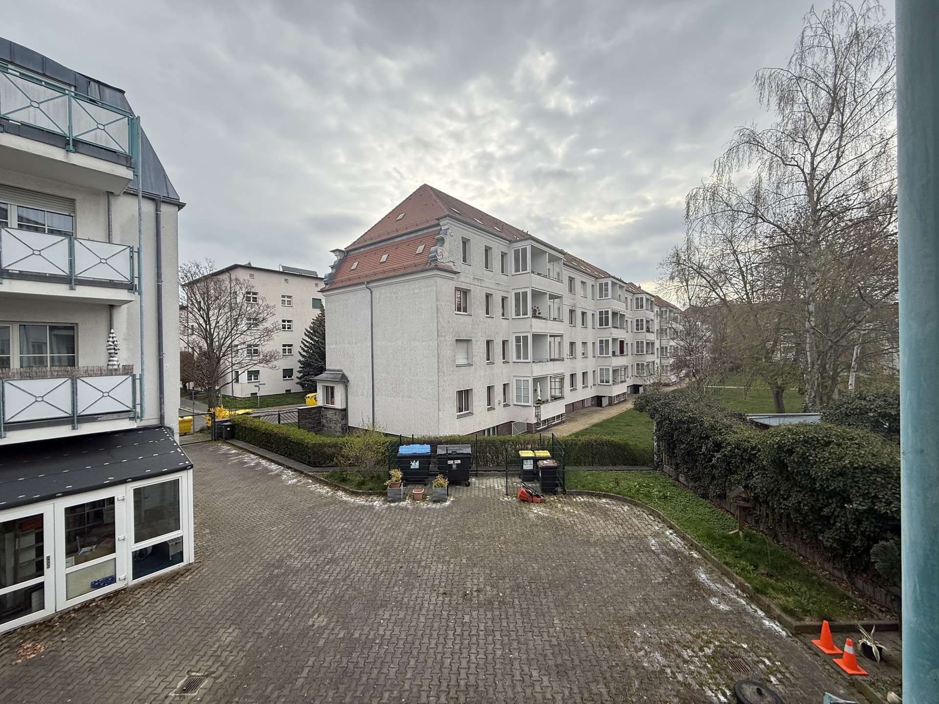 Ausblick in den Innenhof