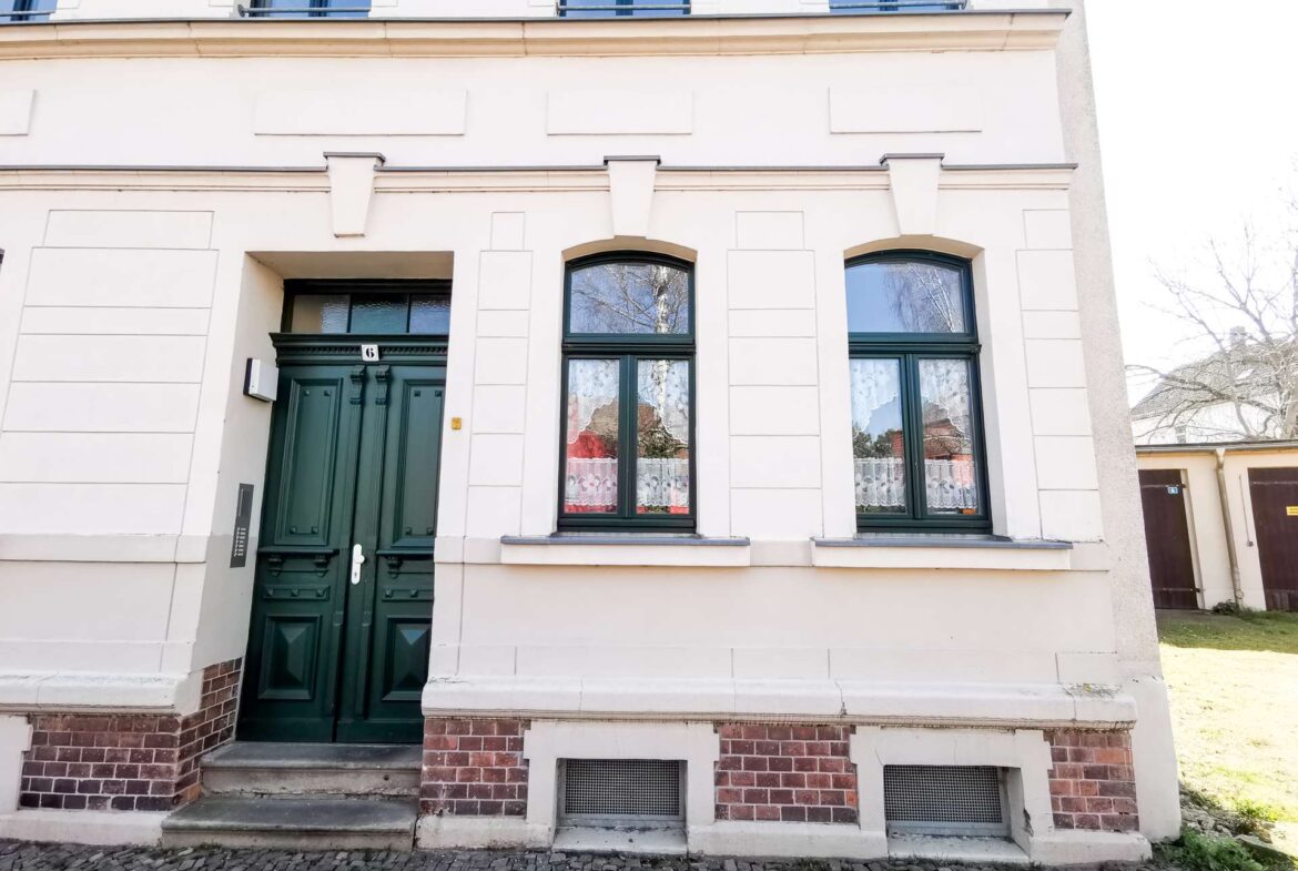 Hausasicht Wohnung