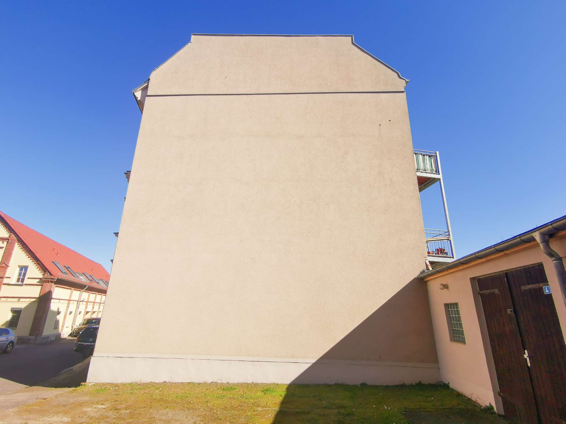 Hausansicht seitlich