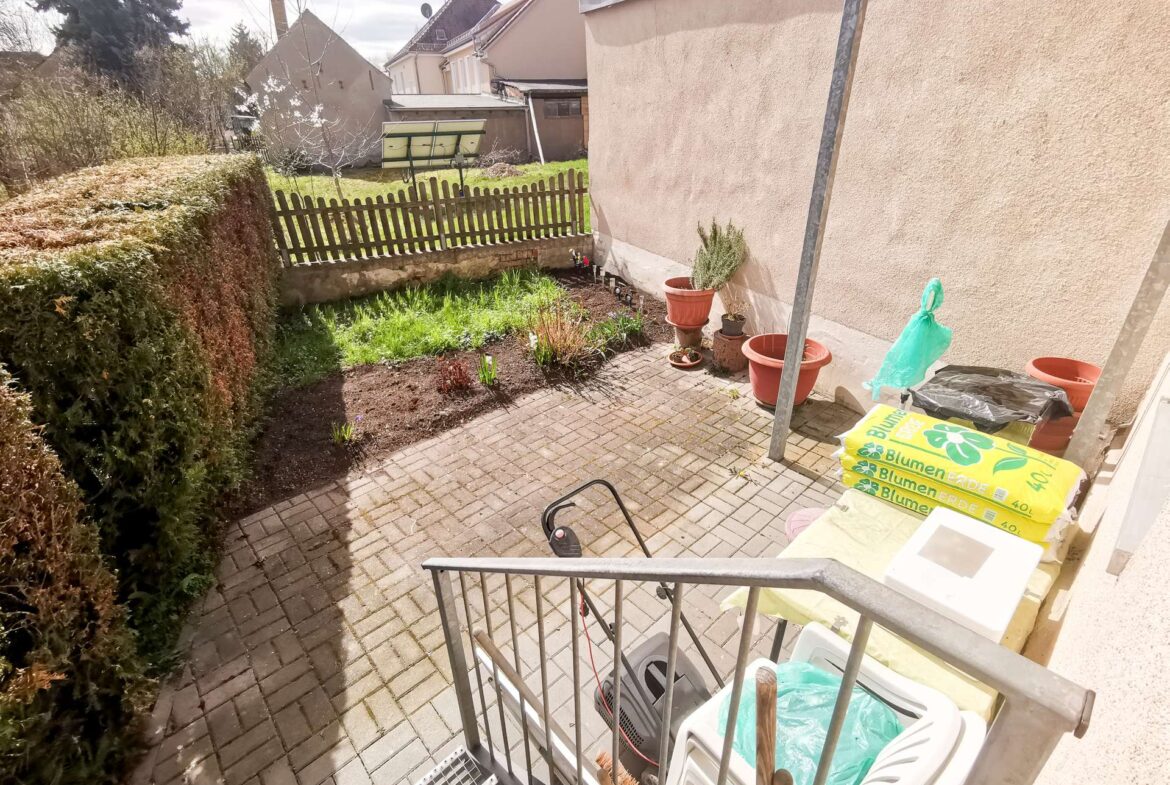 Zugang zur Terrasse