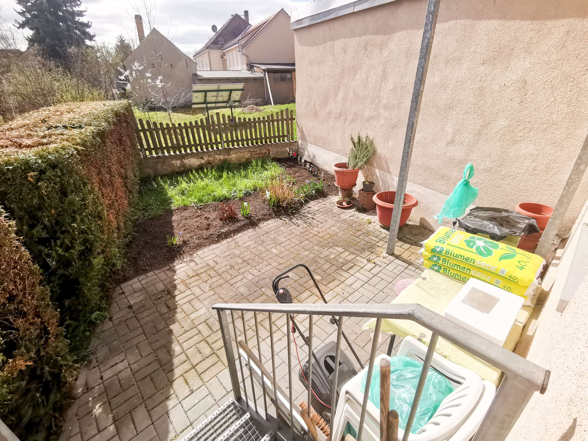 Zugang zur Terrasse