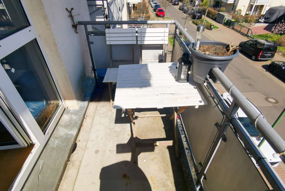 Großzügiger Balkon