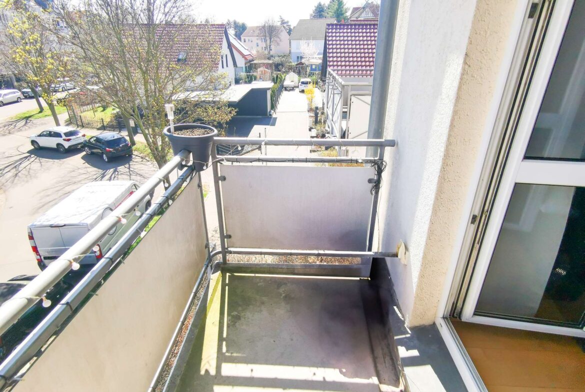 Großzügiger Balkon