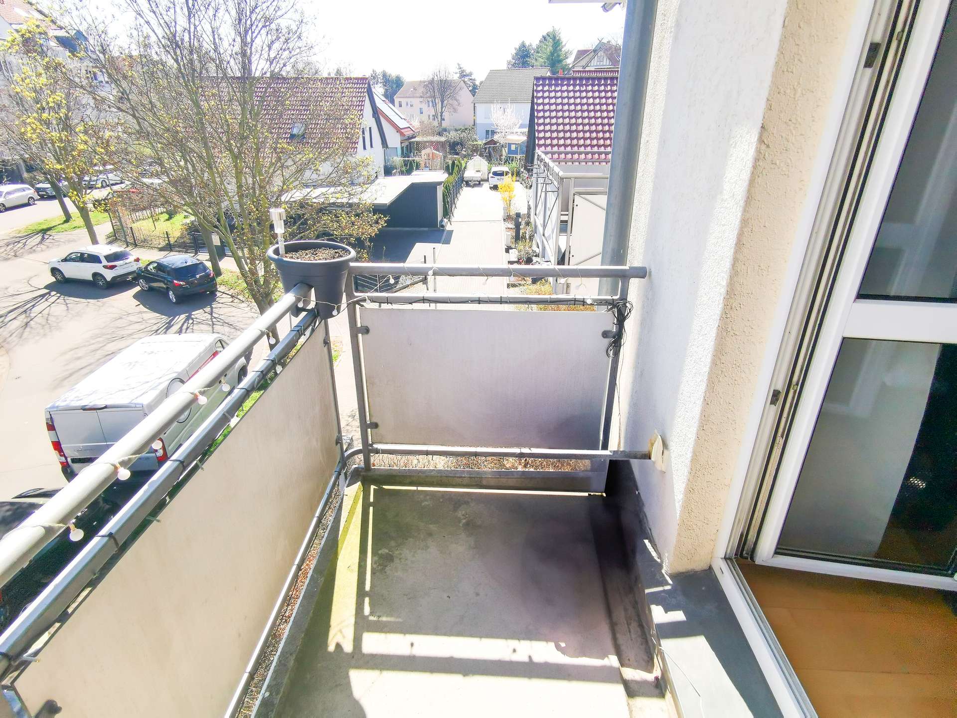 Großzügiger Balkon