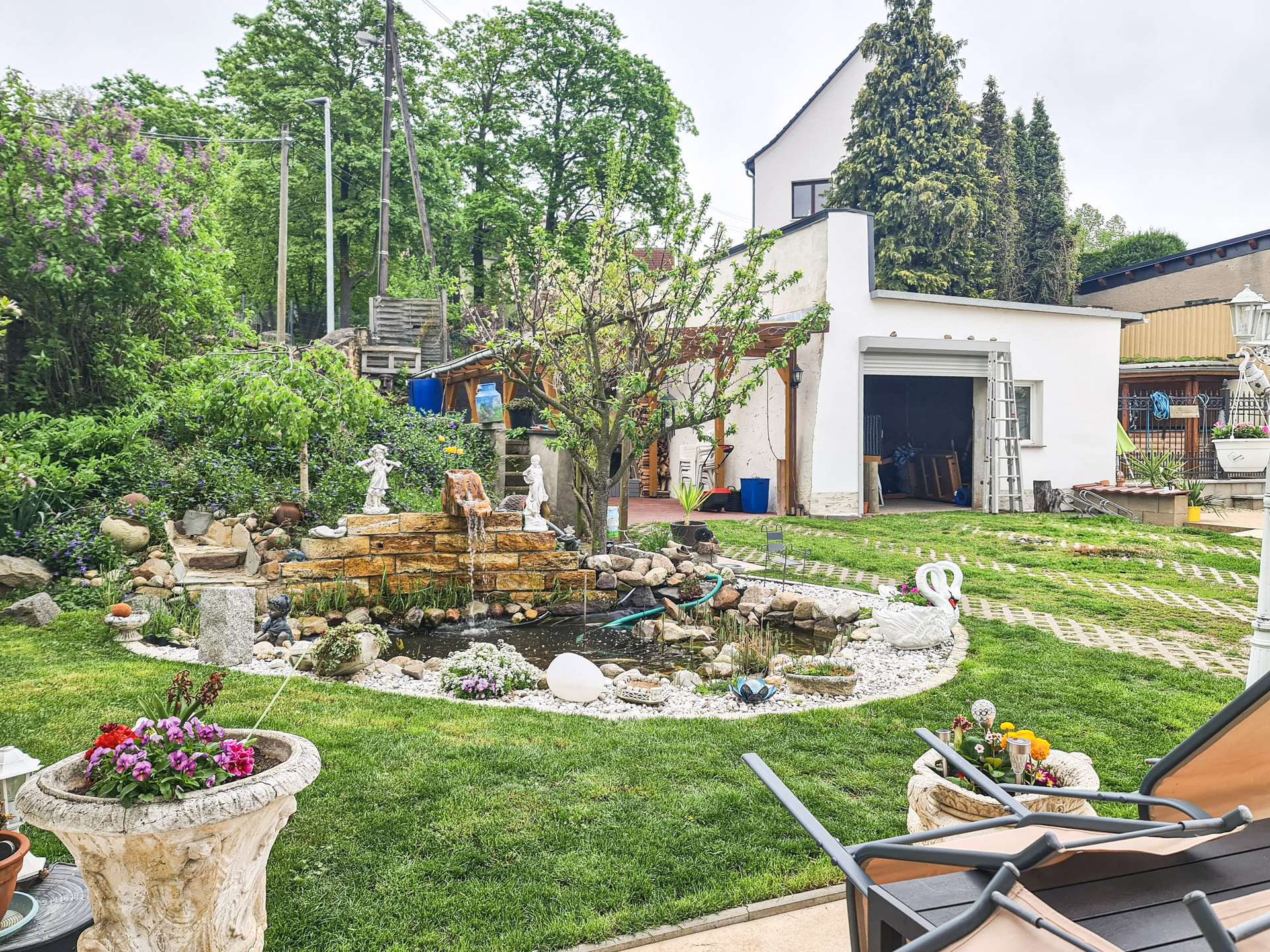 Blick in den Garten