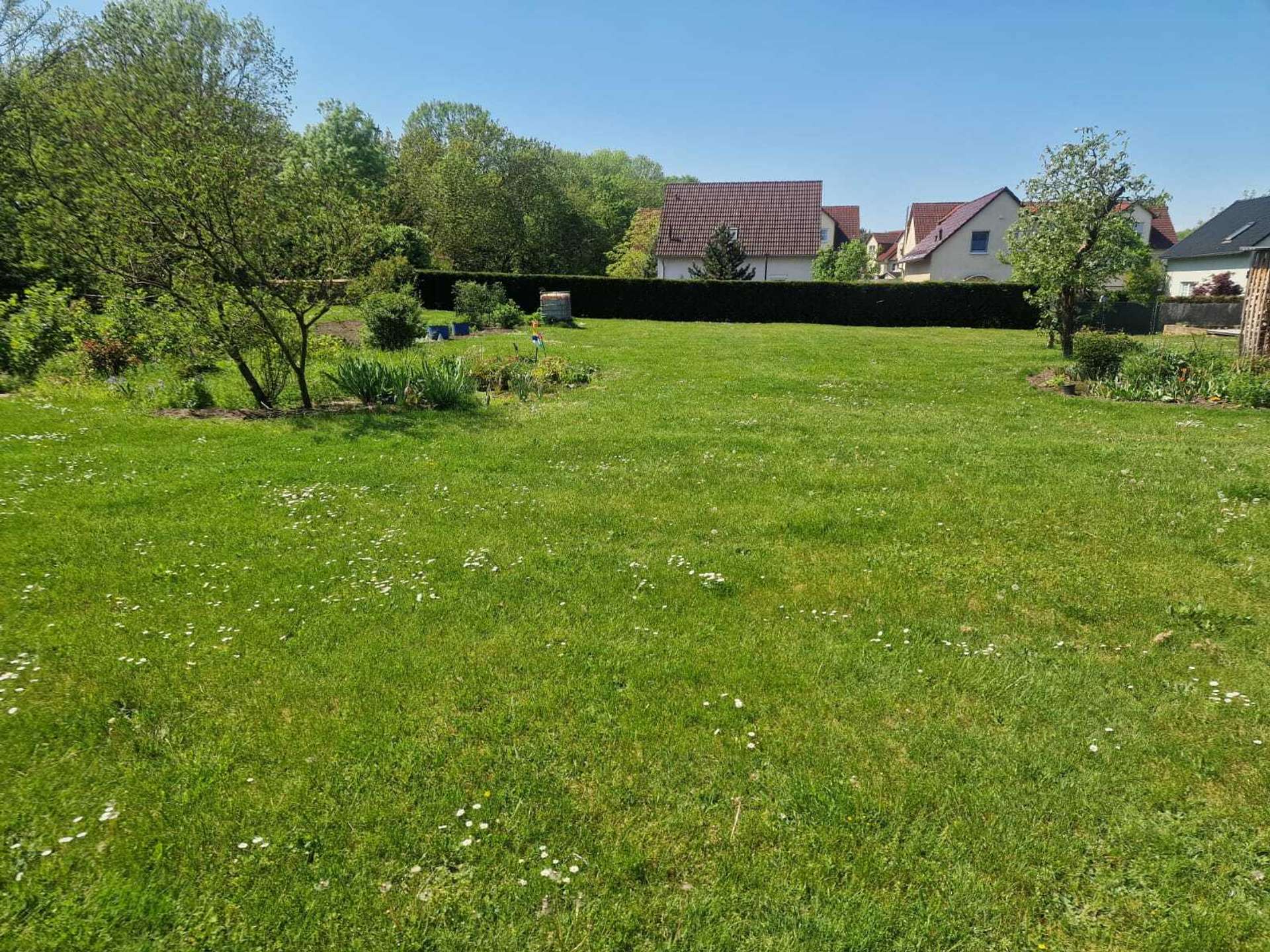 großzügig und grün