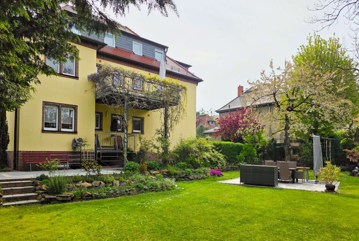 Ansicht vom Garten