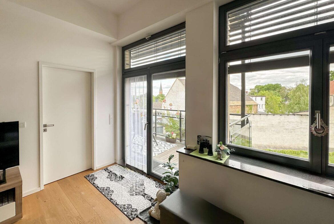 Zugang zum Balkon 