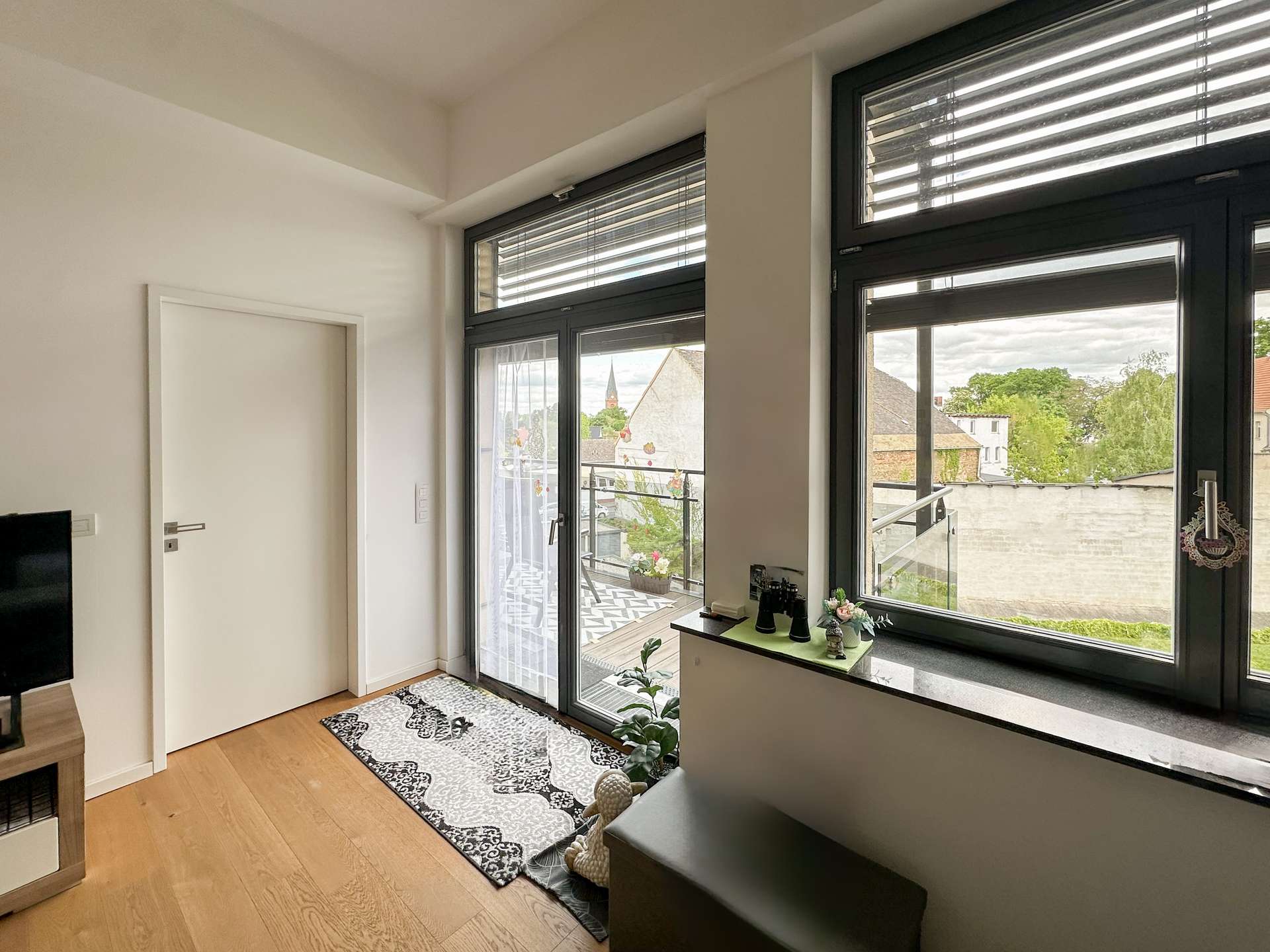 Zugang zum Balkon 