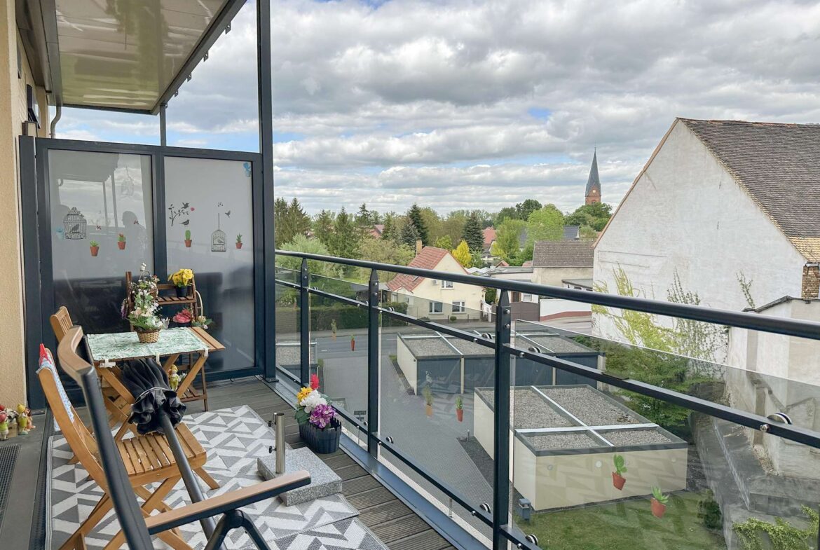 Großer Balkon