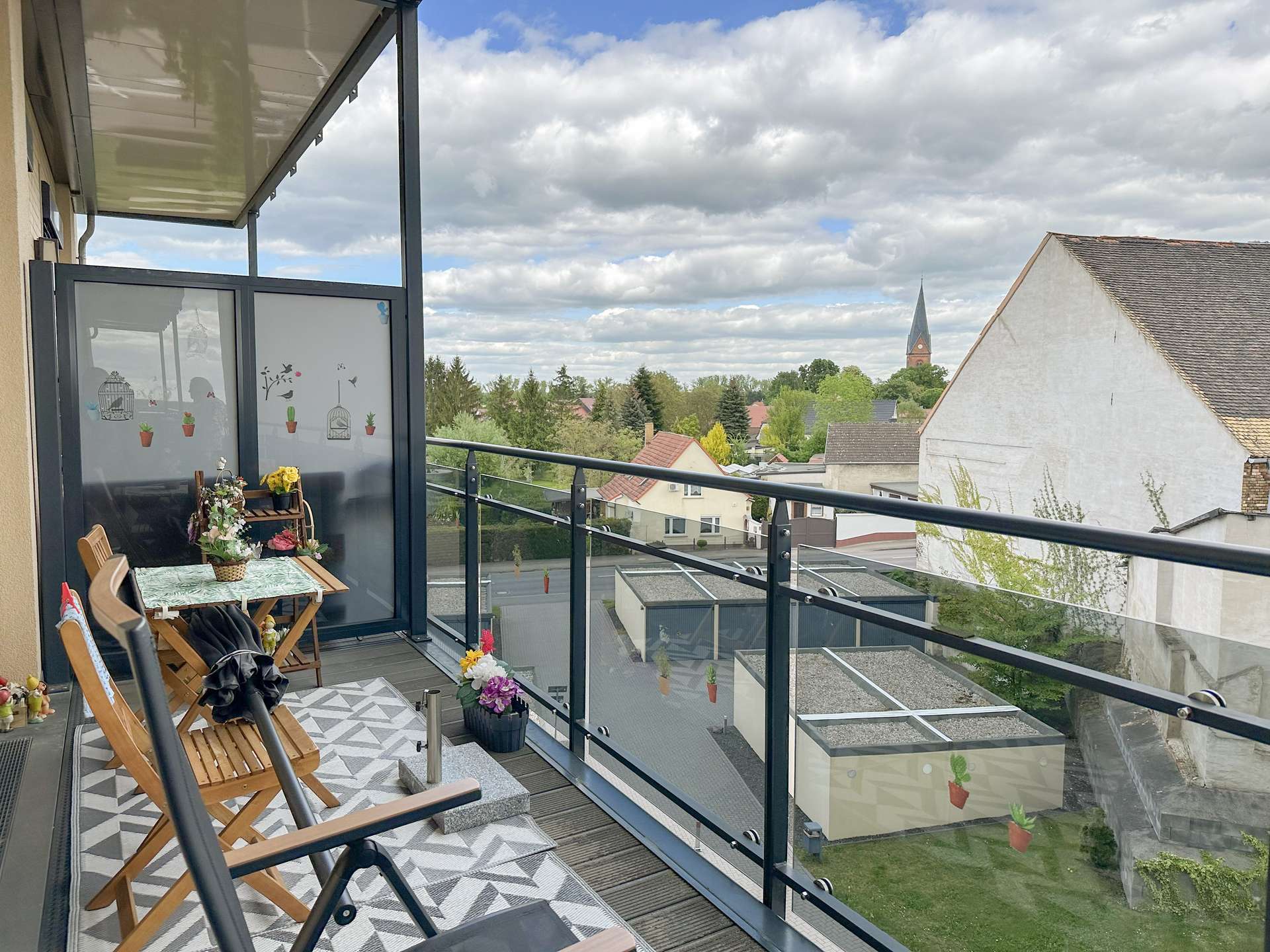 Großer Balkon