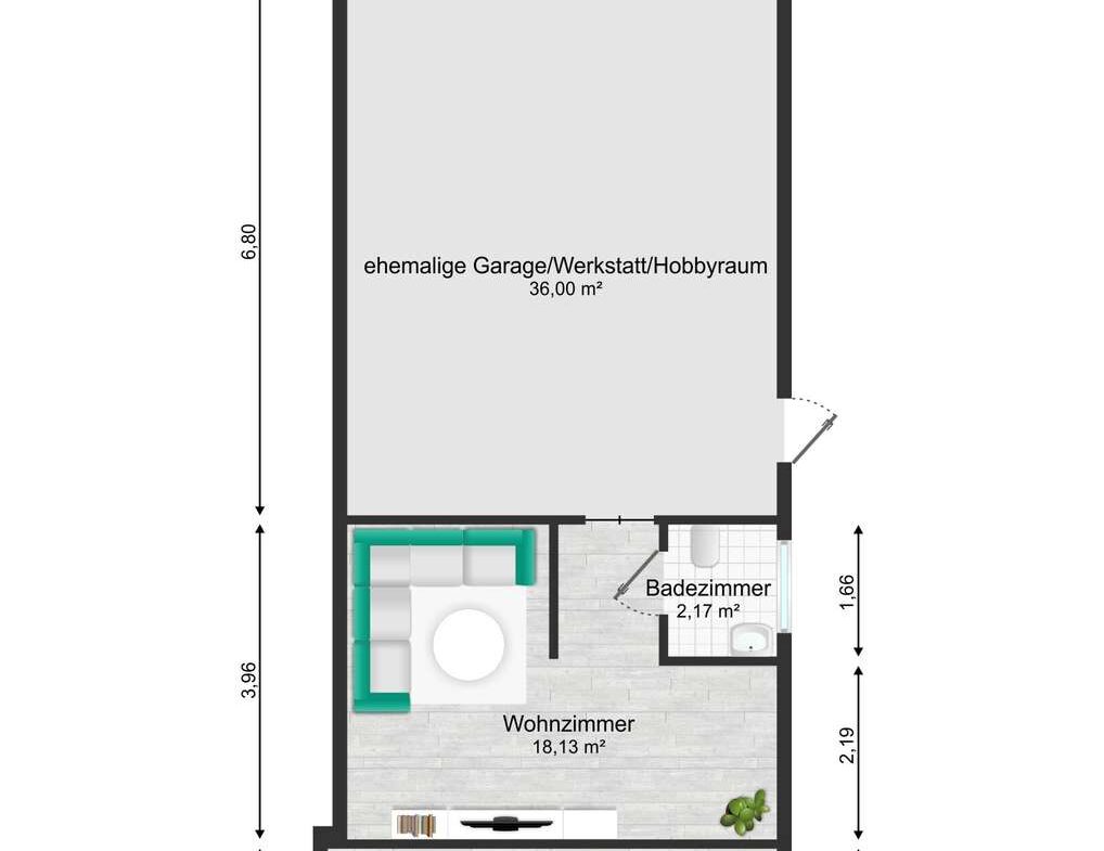 Grundriss Nebenhaus
