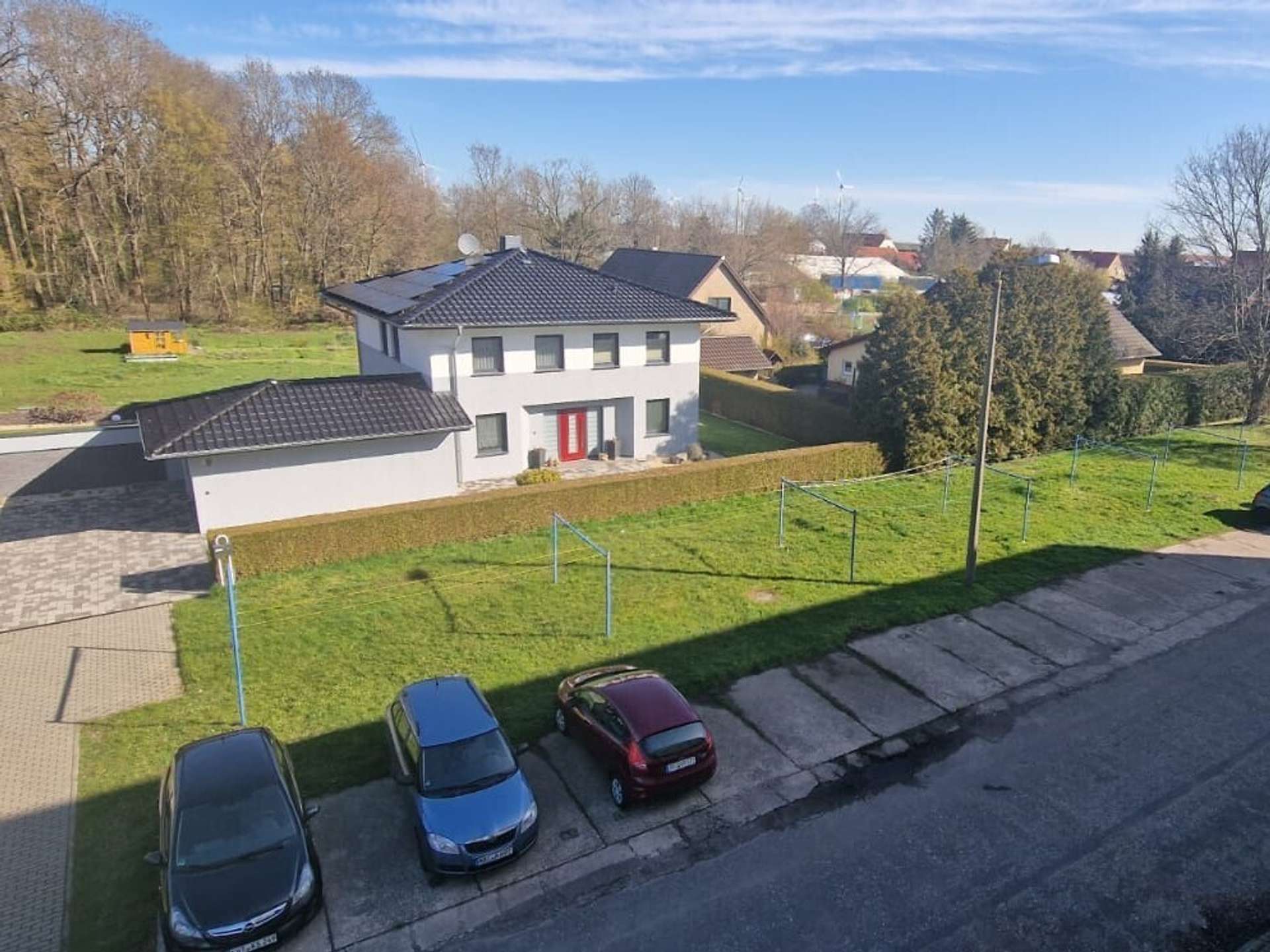 Aussicht ins Grüne