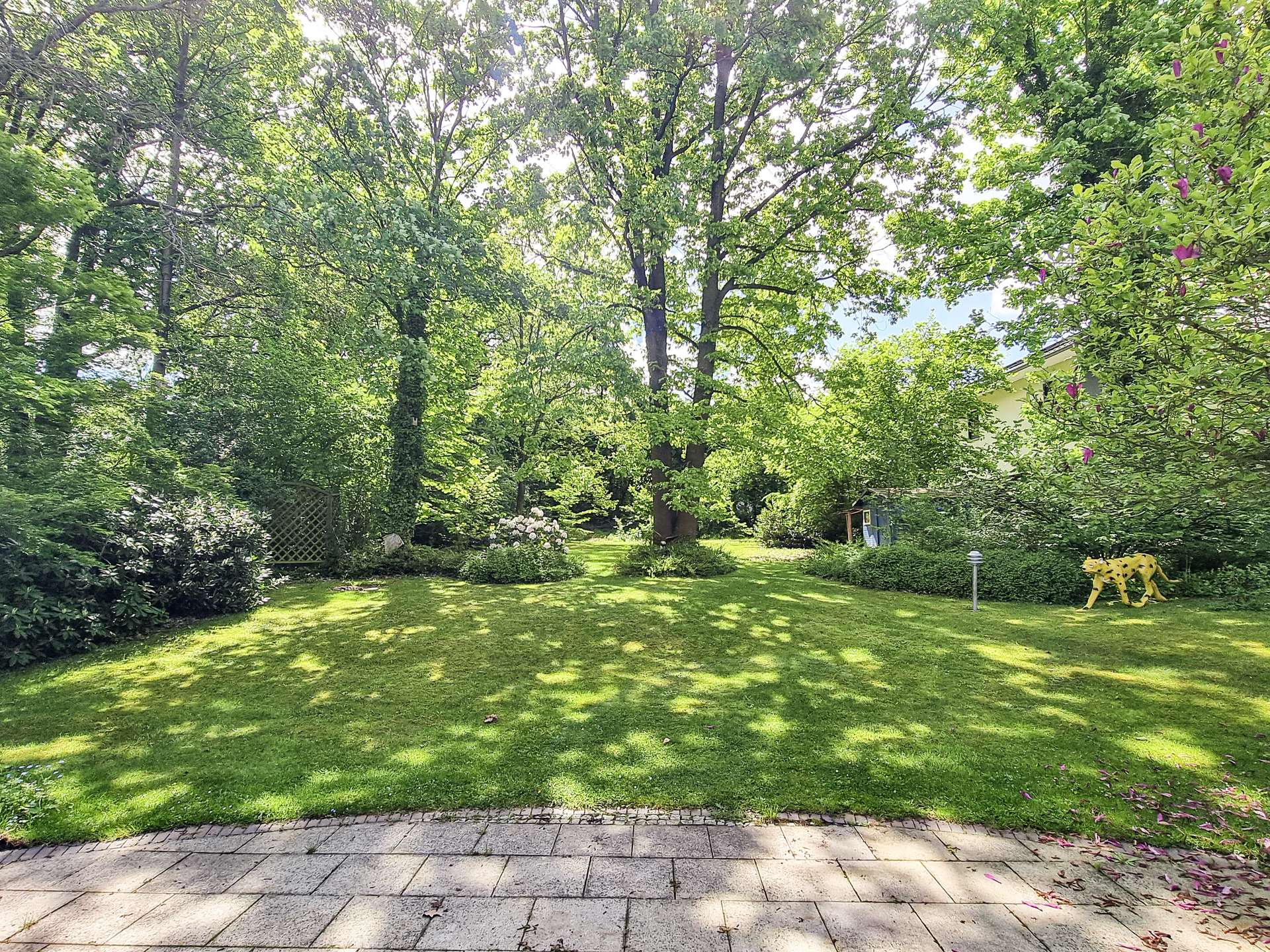 Terrassenausblick
