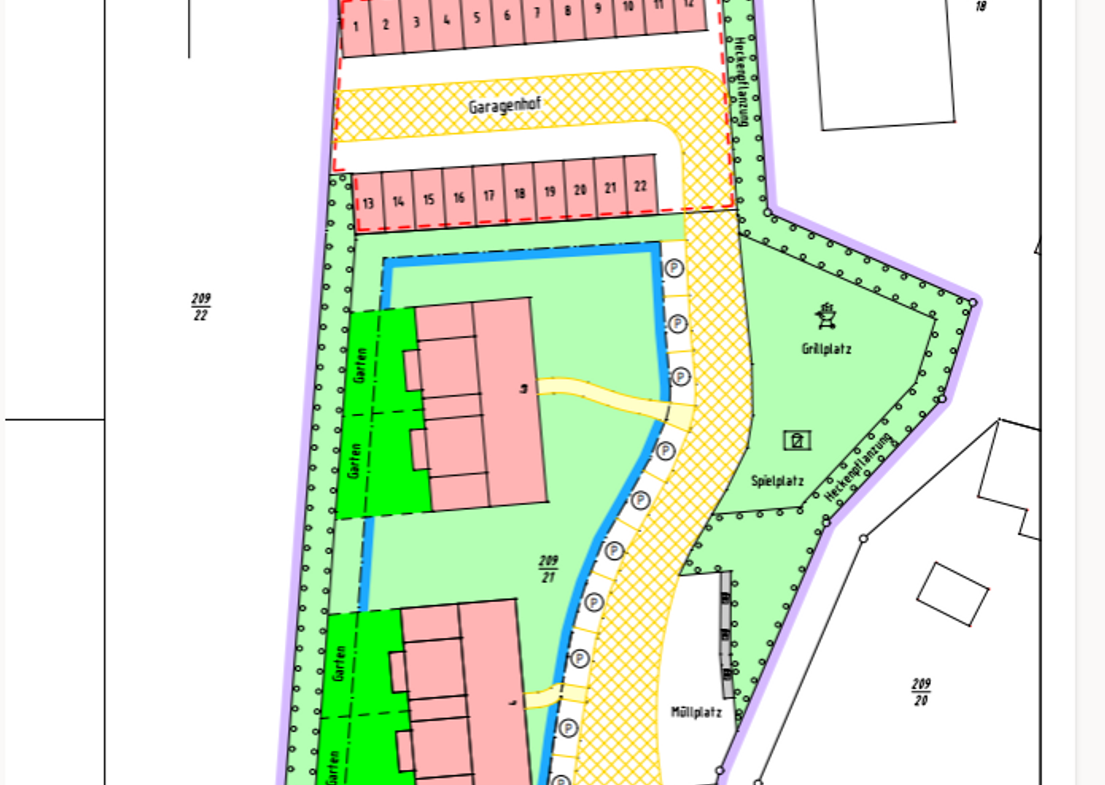 Lageplan 