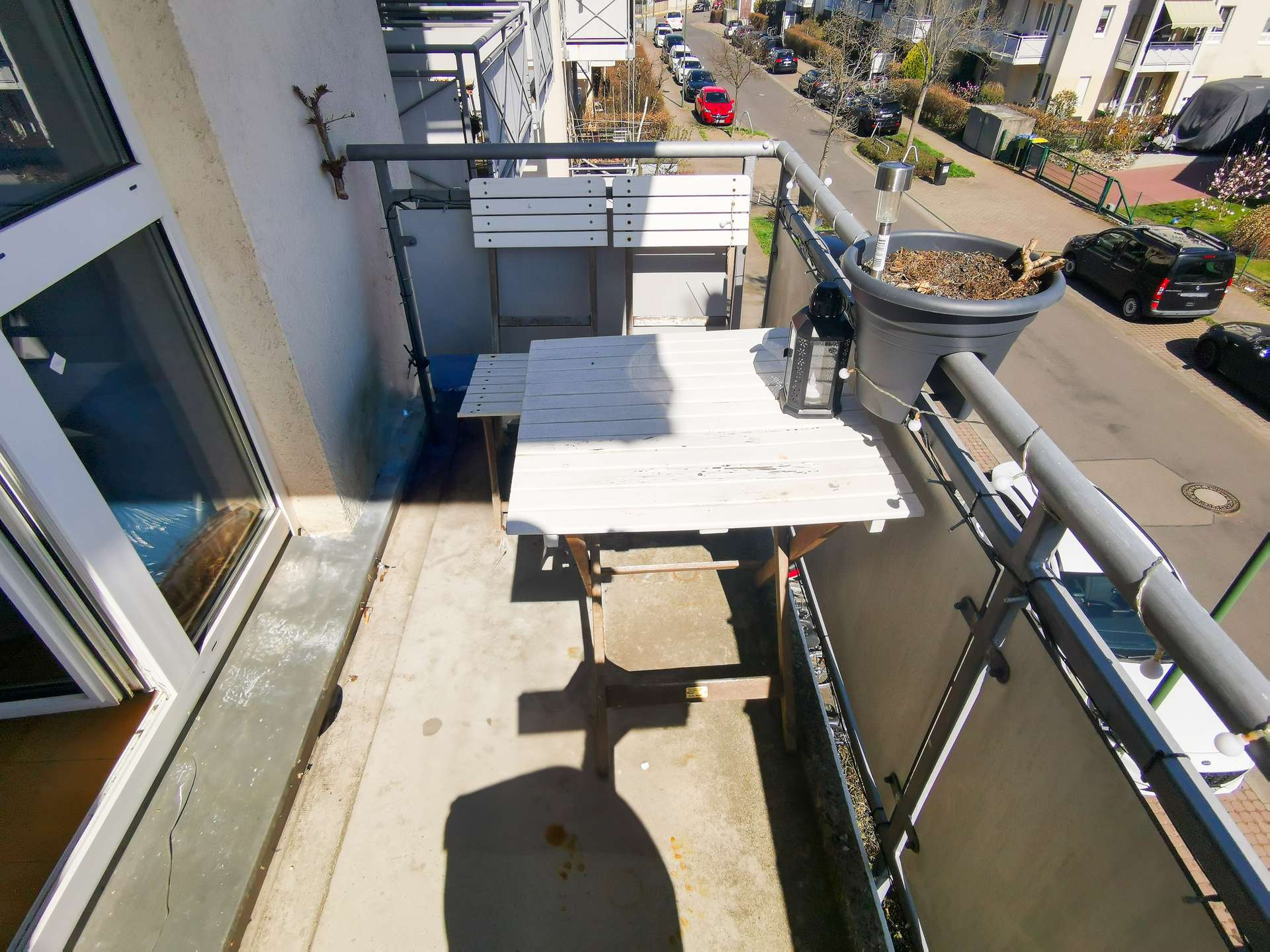 Großzügiger Balkon