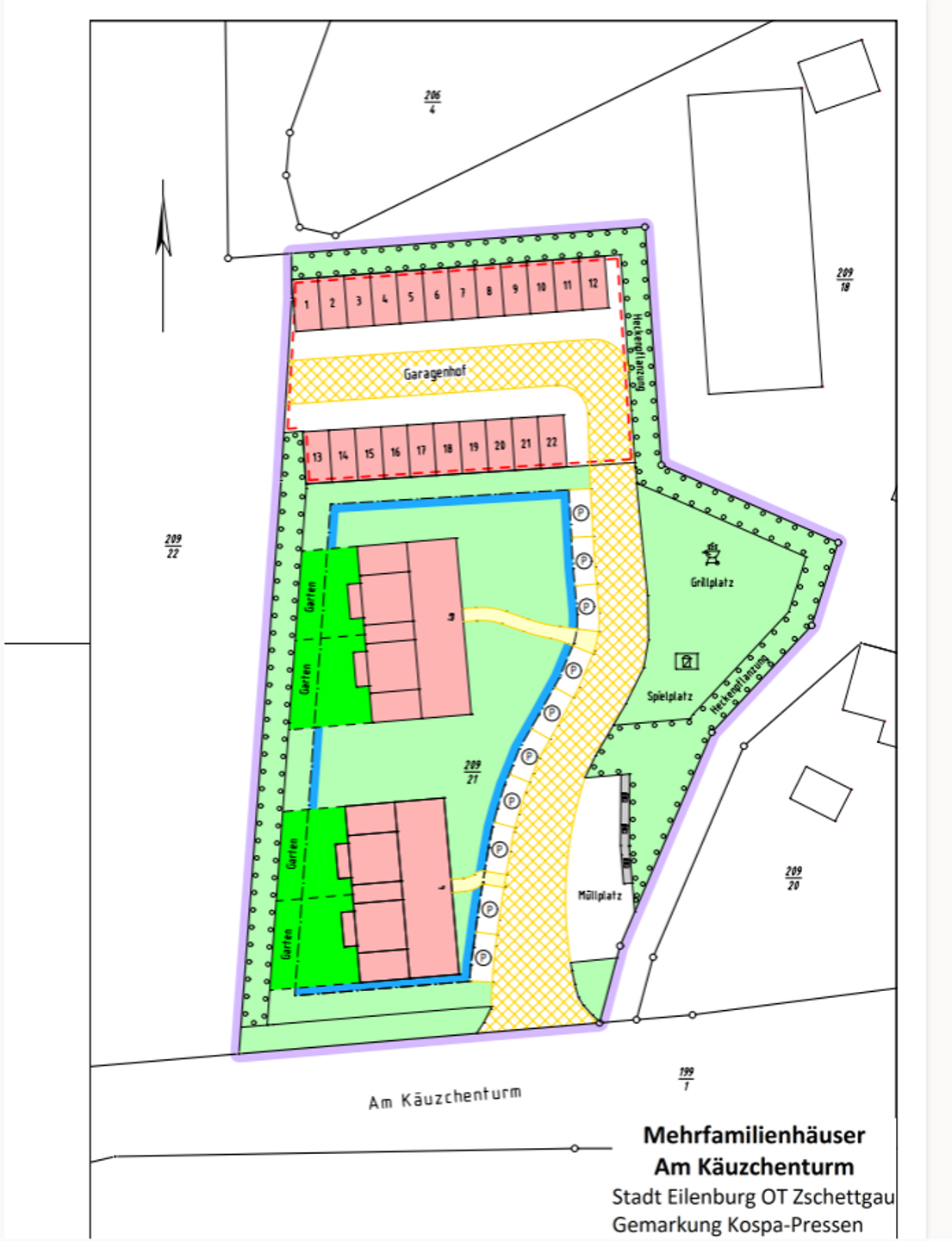 Lageplan 