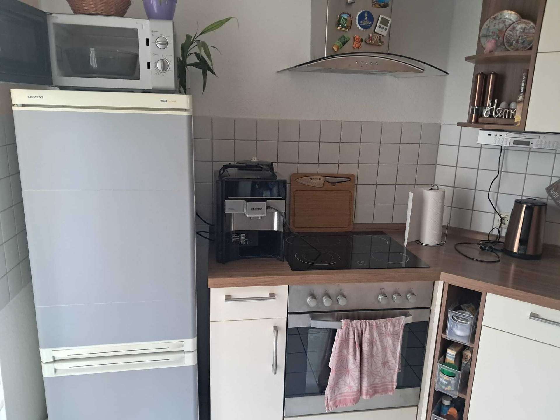 Der Kühlschrank gehört ebenfalls dazu