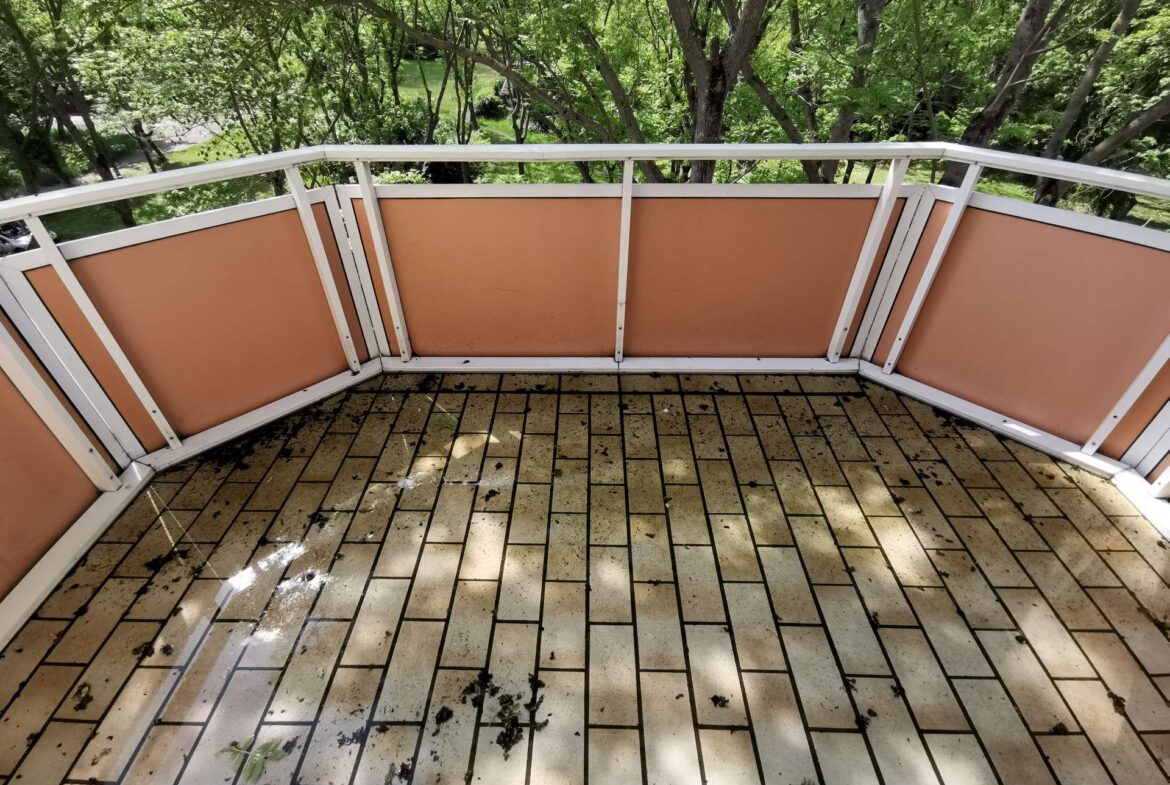 Großer Balkon