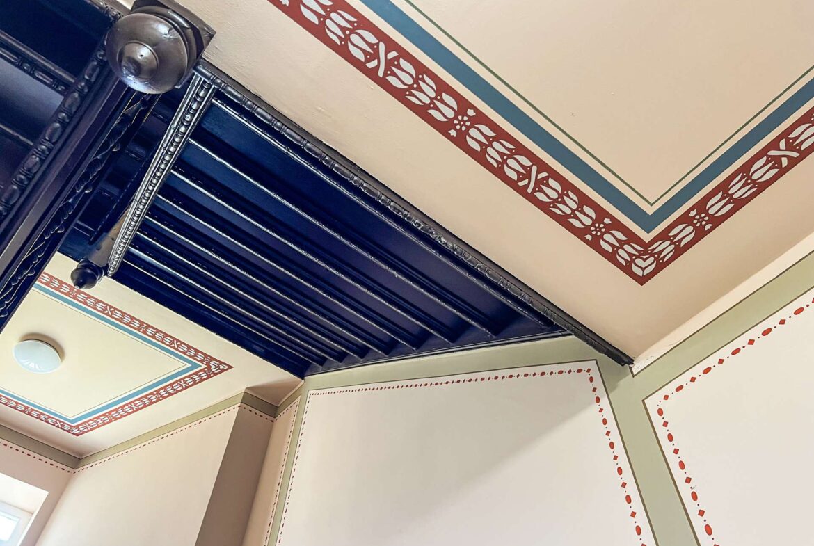 Detailaufnahme Treppenhaus