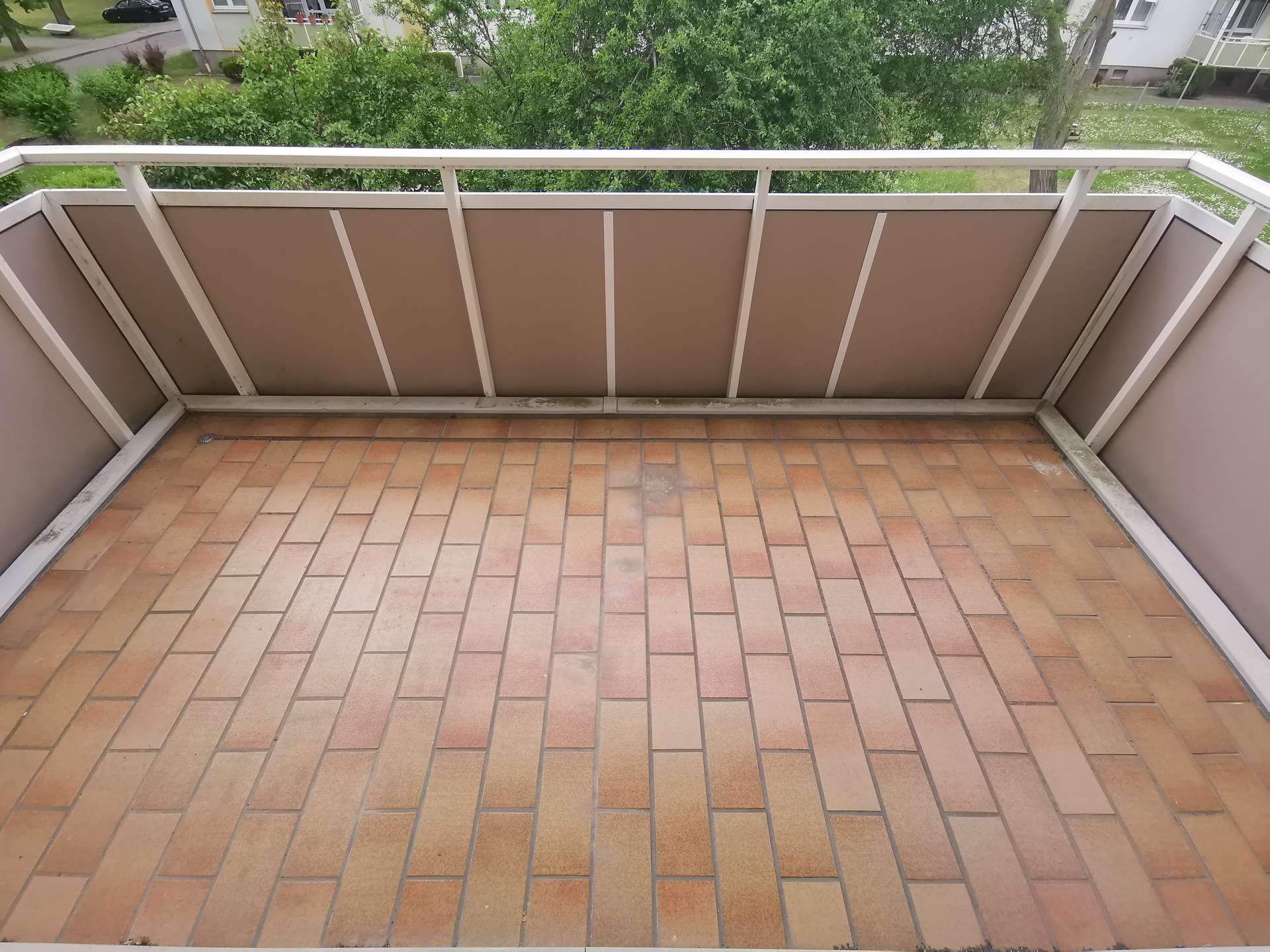 Großer Balkon