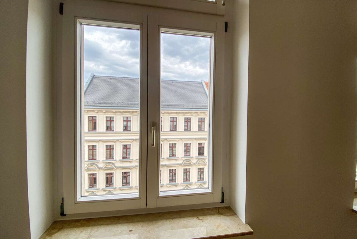 Blick auf Gegenüber