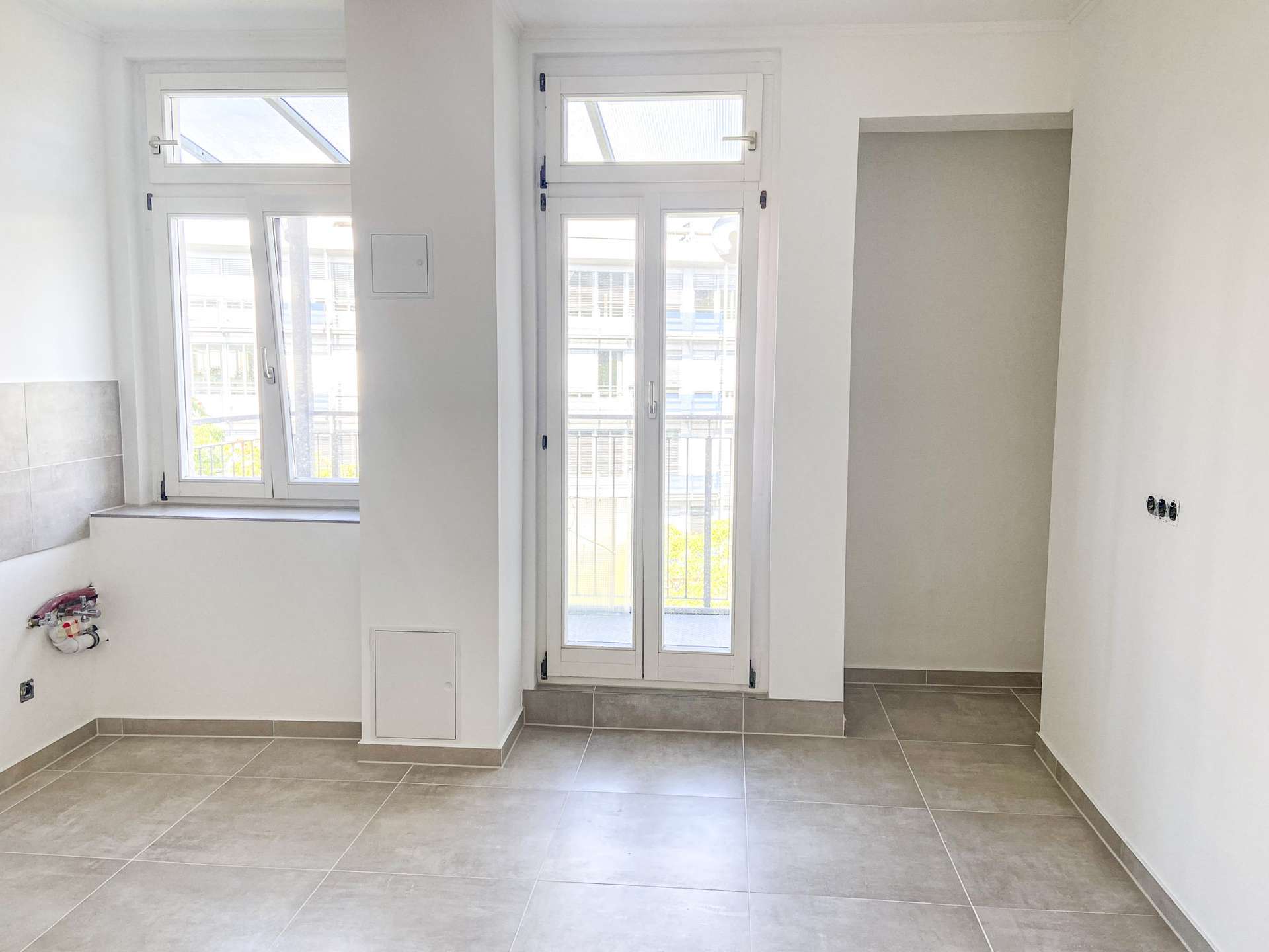 Küche mit Zugang Balkon