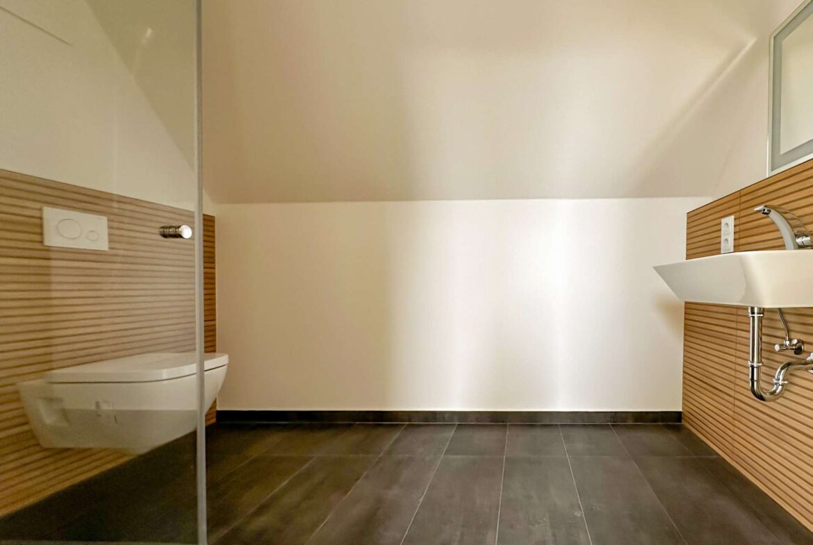 Gäste-WC im Erdgeschoss - Musterhaus