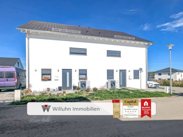 Außenansicht Doppelhaus