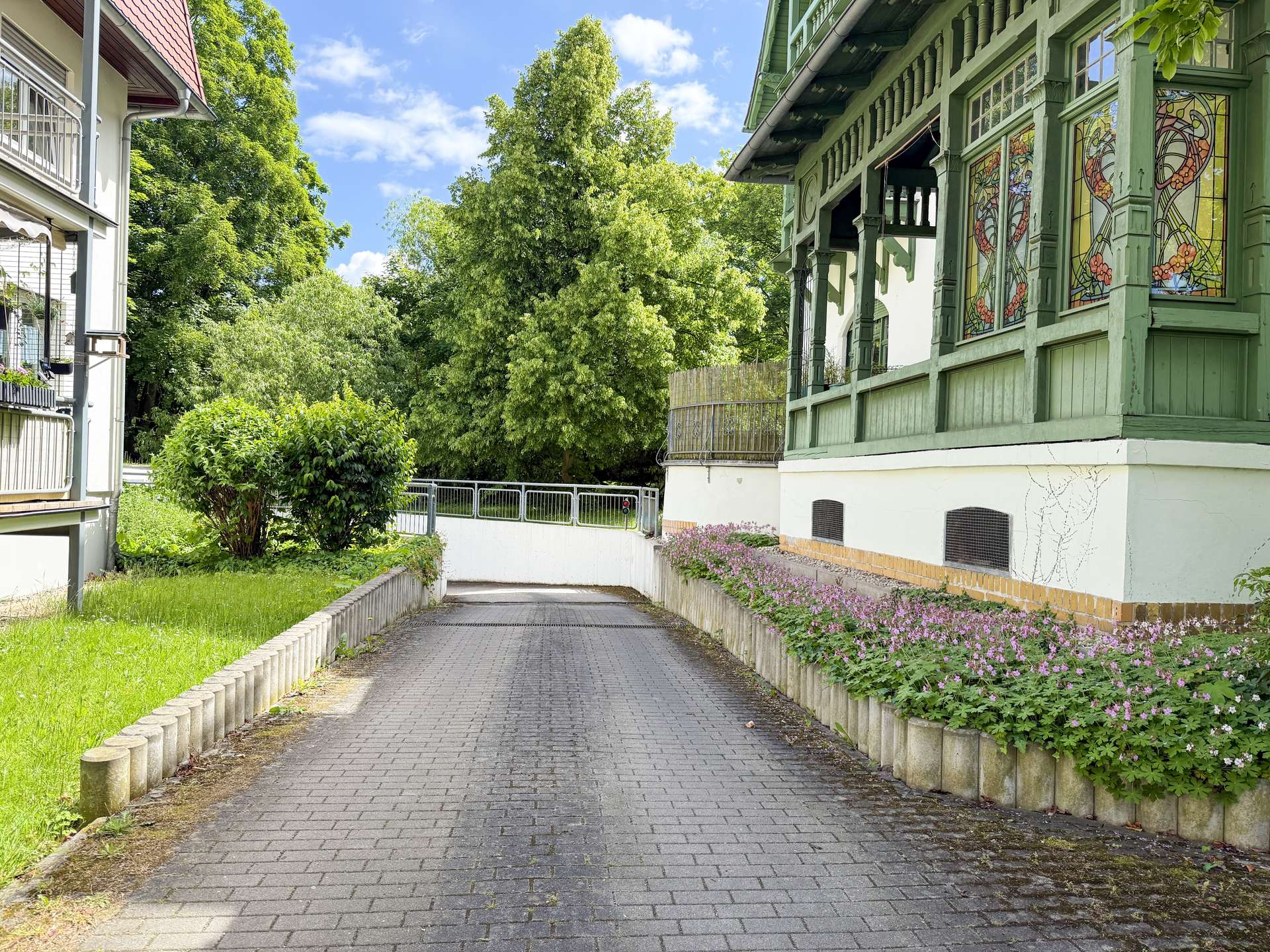 Zufahrt Tiefgarage