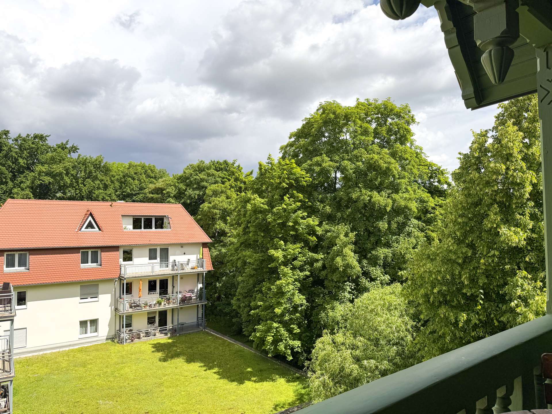 Aussicht vom Nordbalkon