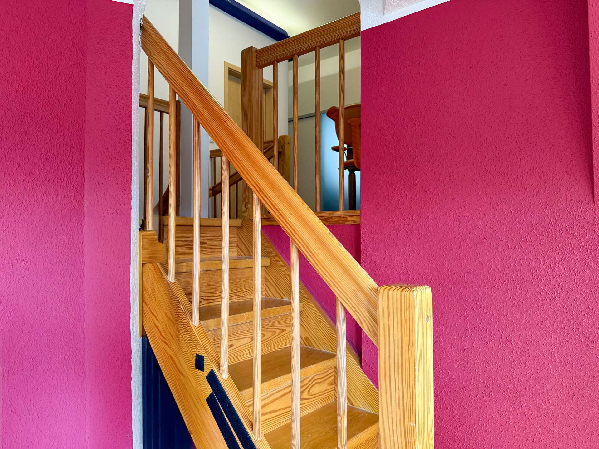Treppe zum Turmzimmer